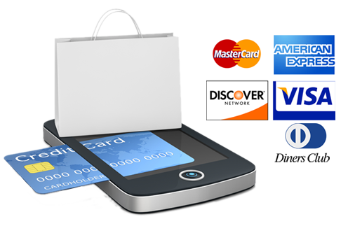 Waiter using tablet POS system
